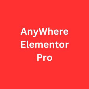 Anywhere elementor pro