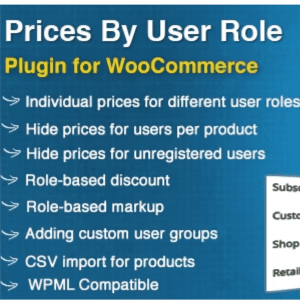 Prices By User Role for WooCommerce