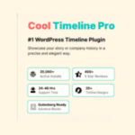 Cool Timeline Pro – WordPress Timeline Plugin