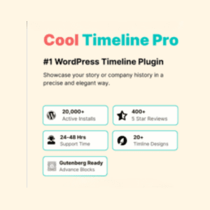 Cool Timeline Pro – WordPress Timeline Plugin